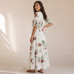 Renee - Vestito Lungo Estivo Casual, dettaglio 5