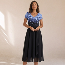 Sonja - Vestito Midi Elegante Estivo, foto principale