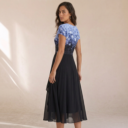 Sonja - Vestito Midi Elegante Estivo, dettaglio 2