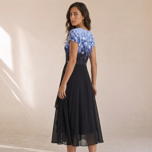Sonja - Vestito Midi Elegante Estivo, dettaglio 2