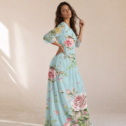 Miranda - Abito Elegante Con Stampa Floreale
