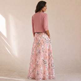 Aurora - Completo Coordinato Midi Fluido
