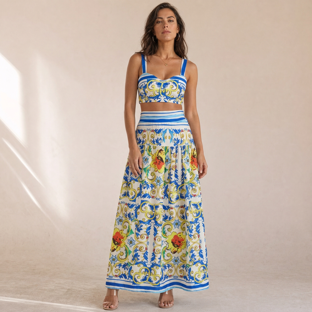 Capri - Completo Due Pezzi Elegante